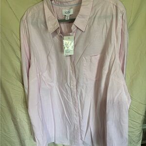 Kohl's Light Pink Women’s Button Down Shirt